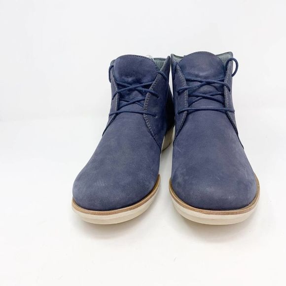 Dansko Mens Virgil 9128752400 Blue Leather Lace Up Round Toe Chukka Boot Size 7 - Picture 3 of 9